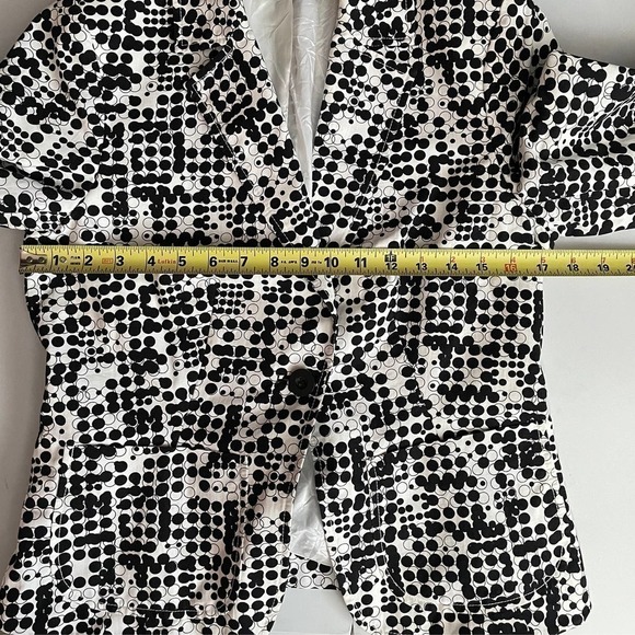 I. e. Black & White Blazer Size 8 - Picture 11 of 11